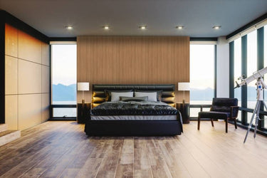 Traditional Oak houtlook interieurfolie toegepast in interieur