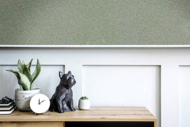 Green Mixed glitter interieurfolie toegepast in interieur