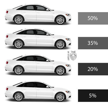 61CM Tint folie 70% - XWrap - Verschillende mogelijkheden percentages tinten 