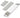 Lames en plastique de rechange pour grattoir double face